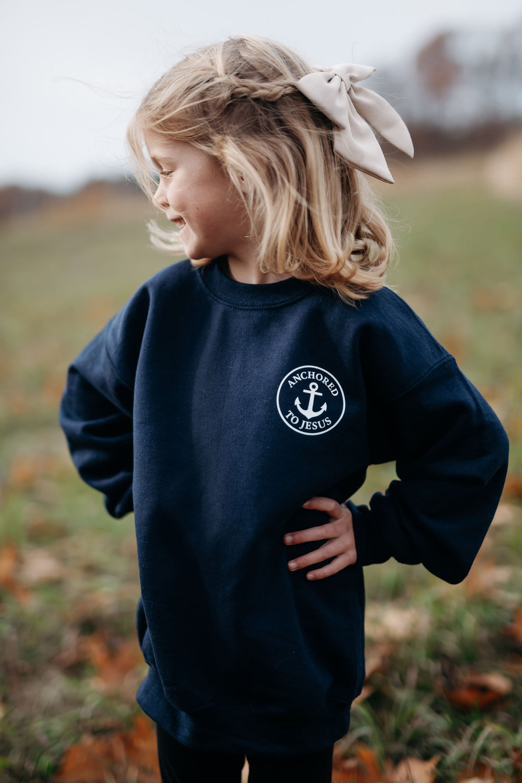 Anchored Youth Crewneck