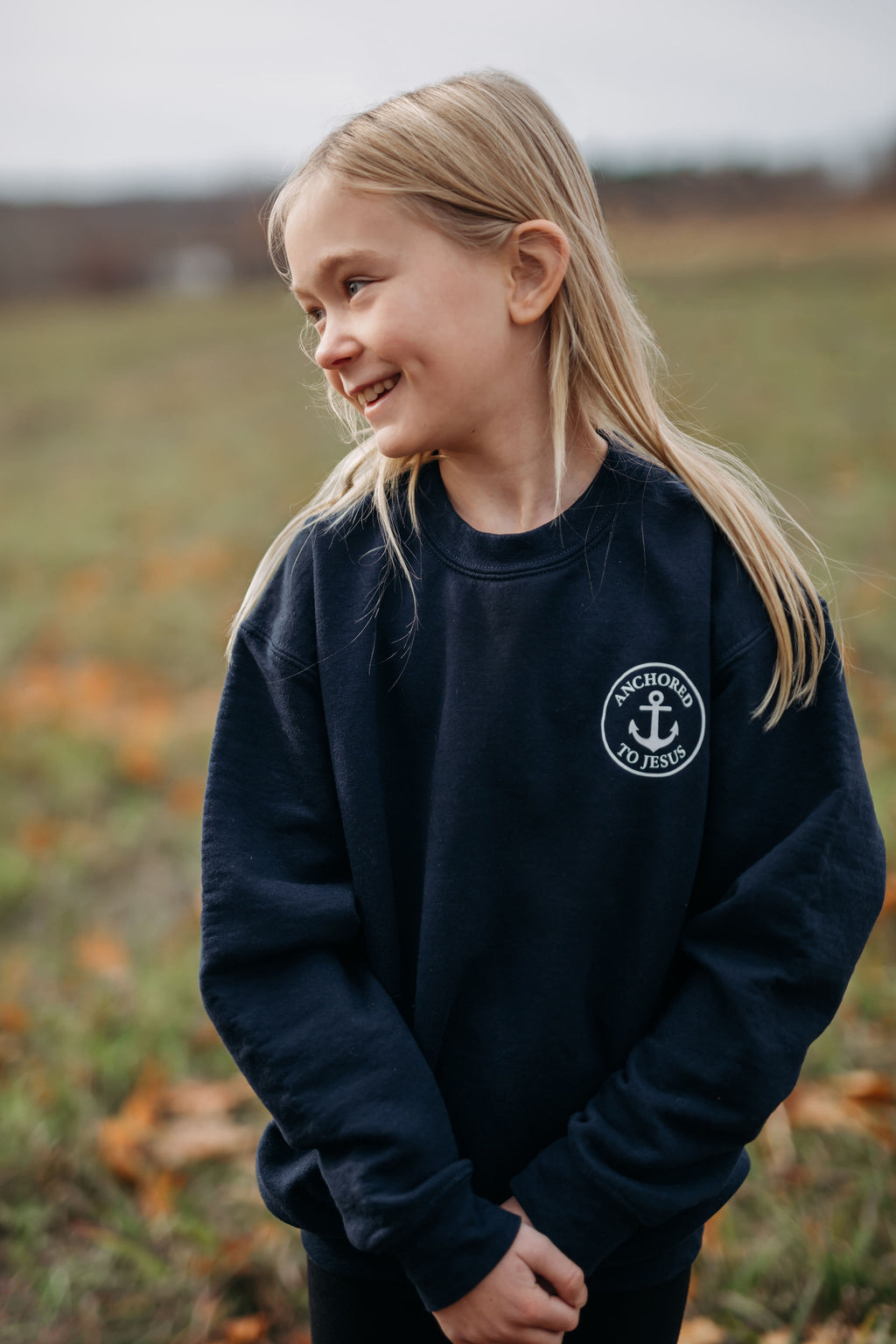 Anchored Youth Crewneck